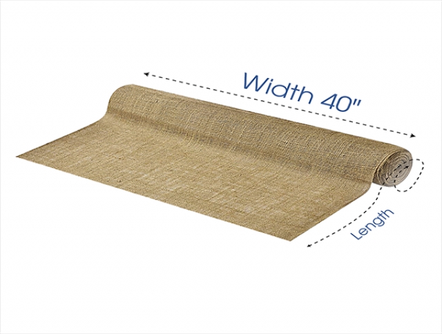 Burlap Natural 40 Inches Wide